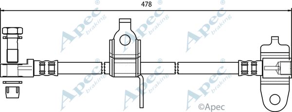 APEC BRAKING Jarruletku HOS3556